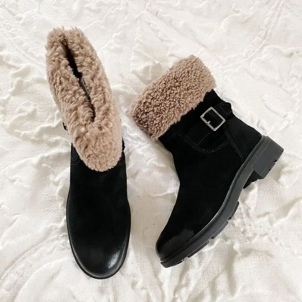 Ugg Harrison Cuff Boots Size 6 New
